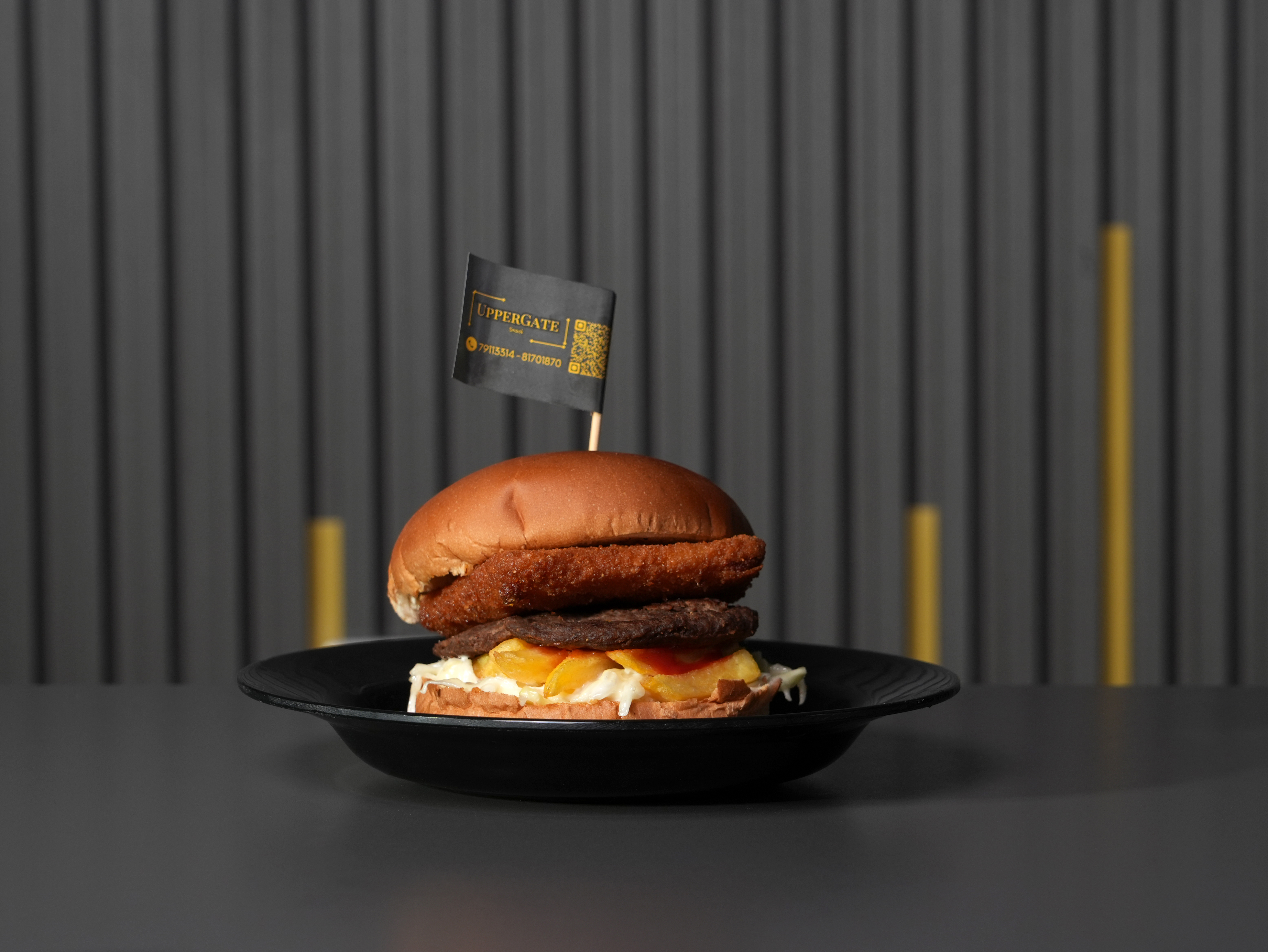 Mozzarella Beef Burger